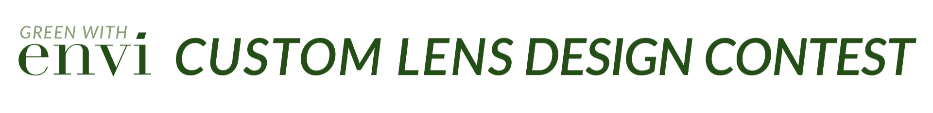 GREEN WITH ENVI Contest