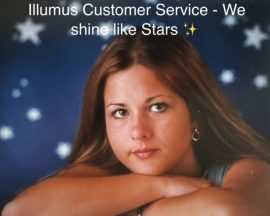 ILLUMUS Customer Service - We shine like Stars. Mary Martin
