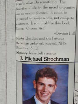 You're alive. Do something. The directive in life, the moral imperative was so uncomplicated. It could be expressed in single words, not complete sentences. It sounded like this: Look. Listen. Choose. Act. - Barbara Hall Mike Sirochman