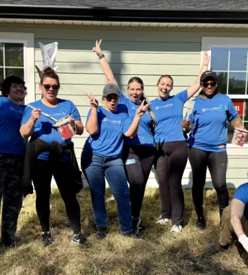The ILLUMUS Team Habitat for Humanity Fun